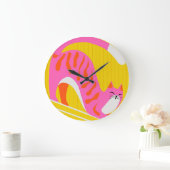 snoozing whiskers grote klok (Huis)