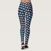 Snop-aap met staart leggings (Achterkant)