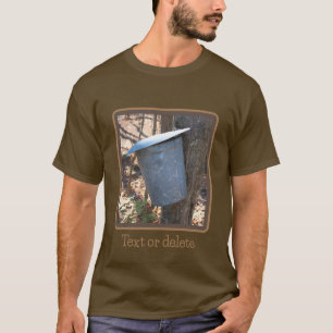 Snop. van de suikerstroop van de aple op boom t-shirt