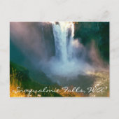 Snoqualmie Falls, WA Postcard Briefkaart (Voorkant)