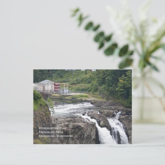 Snoqualmie Herfst Briefkaart (Staand voorkant)