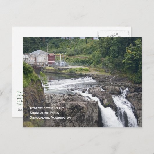 Snoqualmie Herfst Briefkaart (Voorkant / Achterkant)