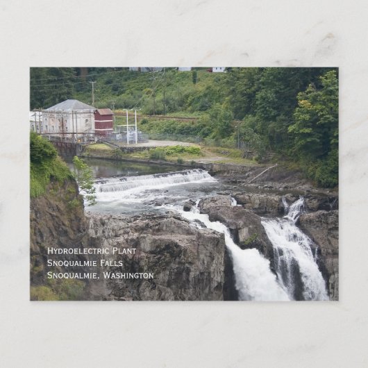 Snoqualmie Herfst Briefkaart (Voorkant)