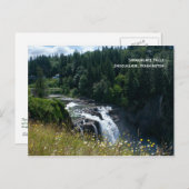 Snoqualmie Herfst Briefkaart (Voorkant / Achterkant)