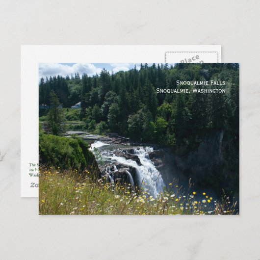 Snoqualmie Herfst Briefkaart (Voorkant / Achterkant)