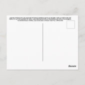 Snoqualmie Herfst Briefkaart (Achterkant)