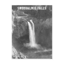 Snoqualmie Herfst Briefkaart