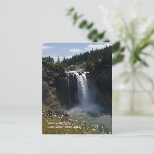 Snoqualmie Herfst Briefkaart (Staand voorkant)