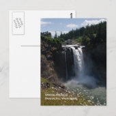 Snoqualmie Herfst Briefkaart (Voorkant / Achterkant)