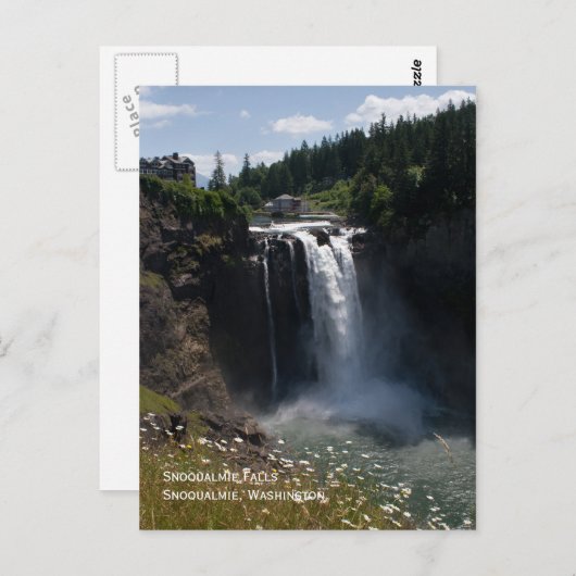 Snoqualmie Herfst Briefkaart (Voorkant / Achterkant)