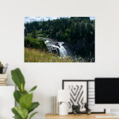 Snoqualmie-Herfsten afdrukken Poster (Thuiskantoor)