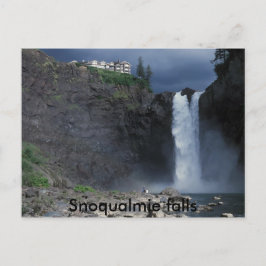 Snoqualmie herfsten briefkaart