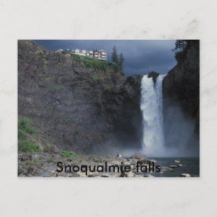 Snoqualmie herfsten briefkaart