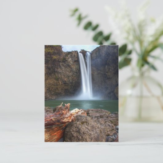 Snoqualmie Herfsten Briefkaart (Staand voorkant)