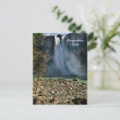 Snoqualmie Herfsten Briefkaart (Staand voorkant)