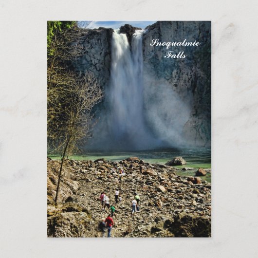 Snoqualmie Herfsten Briefkaart (Voorkant)