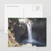 Snoqualmie Herfsten Briefkaart (Voorkant / Achterkant)