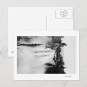 Snoqualmie Herfsten en Lodge, Washington Photograp Briefkaart (Voorkant / Achterkant)