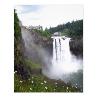 Snoqualmie Herfsten Foto Afdruk