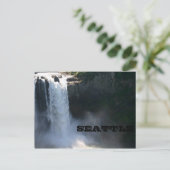 Snoqualmie-Herfsten, Seattle Briefkaart (Staand voorkant)