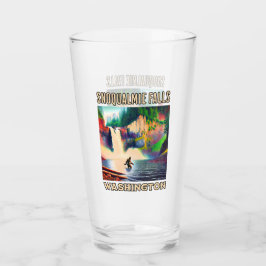 Snoqualmie Herfsten Shirt, Sasquatch Glas