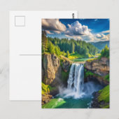 Snoqualmie Herfsten, WA Briefkaart (Voorkant / Achterkant)