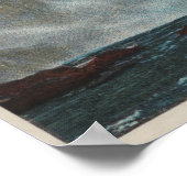 Snoqualmie-Herfsten, WA - Uitzicht Herfsten ondera Poster (Hoek)