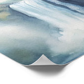 Snoqualmie Herfsten, WA Waterverf Schilderen Poster (Hoek)