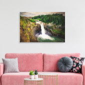 Snoqualmie Herfsten Washington Canvas Afdruk (Insitu (Woonkamer))