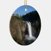 Snoqualmie Herfsten Washington Keramisch Ornament (Rechts)