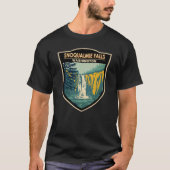 Snoqualmie Herfsten Washington Waterfall  T-shirt (Voorkant)