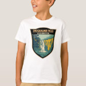 Snoqualmie Herfsten Washington Waterfall  T-shirt (Voorkant)