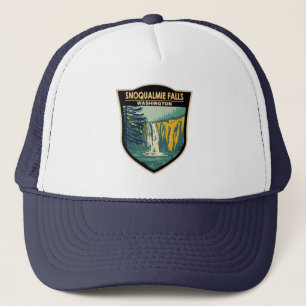 Snoqualmie Herfsten Washington Waterfall  Trucker Pet