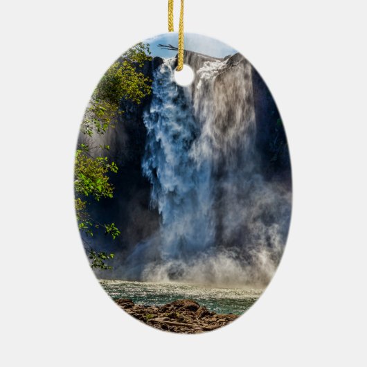 Snoqualmie Keramisch Ornament (Achterkant)