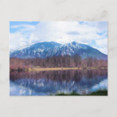 Snoqualmie lake reflection briefkaart (Voorkant)