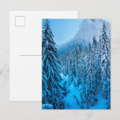 Snoqualmie Pass, staat Washington. Briefkaart (Voorkant / Achterkant)