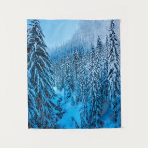 Snoqualmie Pass, staat Washington. Wandkleed