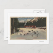 Snoqualmie Ski Area, WA - Uitzicht Ski Briefkaart (Voorkant / Achterkant)