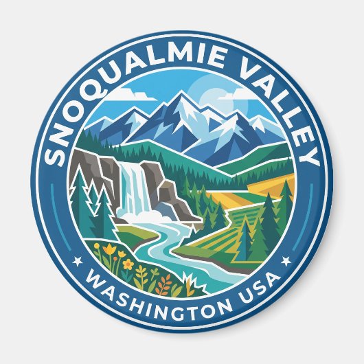 Snoqualmie-vallei VS Magneet (Voorkant)