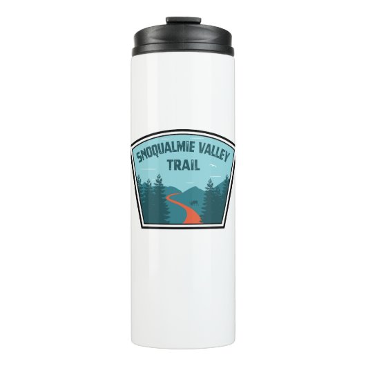 Snoqualmie Valley Trail Washington State Thermosbeker (Voorkant)