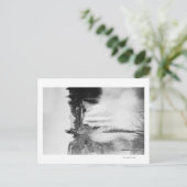 Snoqualmie, WA - Herfsten en Lodge-foto Briefkaart (Staand voorkant)