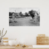 Snoqualmie, WA - Snoqualmie Herfsten Lodge Poster (Keuken)