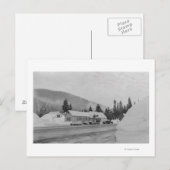 Snoqualmie, WA - Topconferentie in skigebied Fotog Briefkaart (Voorkant / Achterkant)