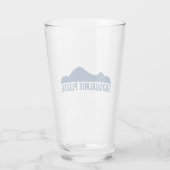 Snoqualmie Washington Alstublieft Glas (Achterkant)