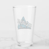 Snoqualmie Washington Mountains Glas (Achterkant)