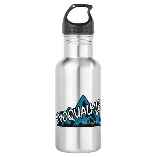 Snoqualmie Washington Mountains Waterfles (Voorkant)