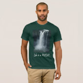 Snoqualmie Water-Herfst Natuur Lover's Edun T-shir T-shirt (Voorkant volledig)