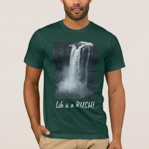 Snoqualmie Water-Herfst Natuur Lover's Edun T-shir T-shirt
