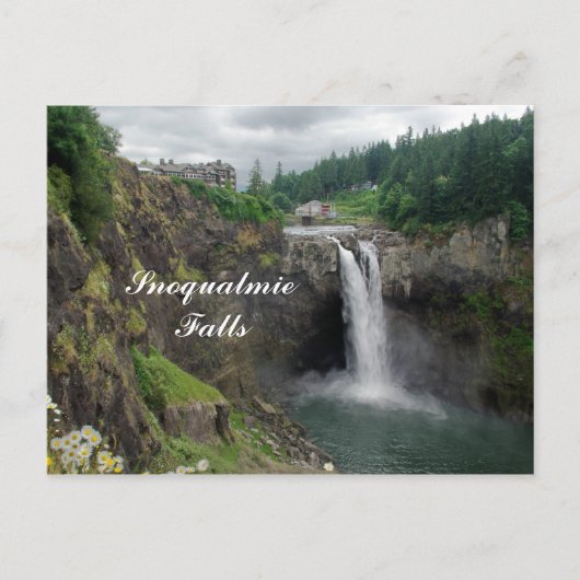 SnoqualmieFalls Briefkaart (Voorkant)