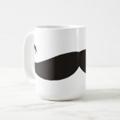 Snor / Bovenlipbaard / Snorhaar Koffiemok (Voorkant links)